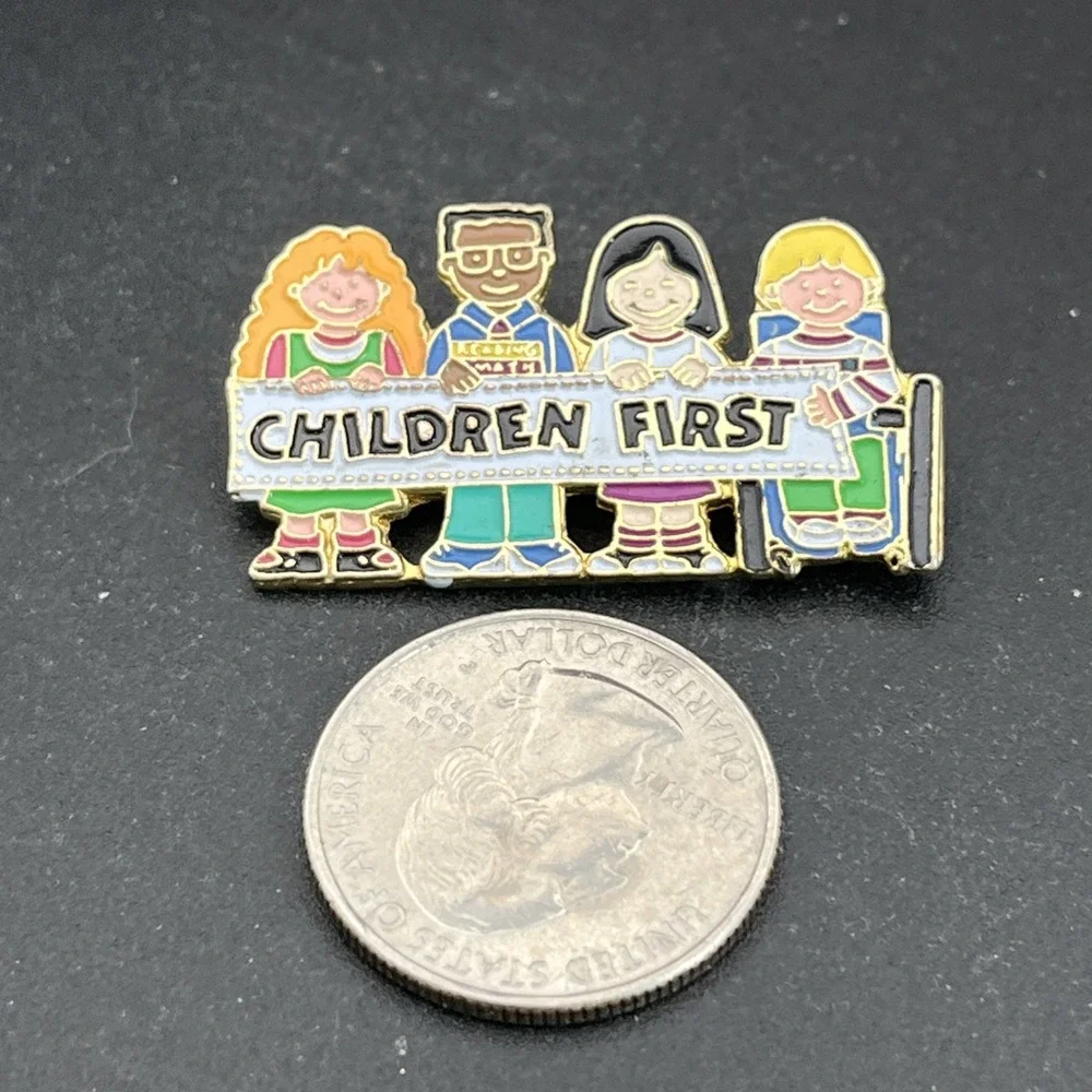 Vintage Children First Lapel Hat Pin‎